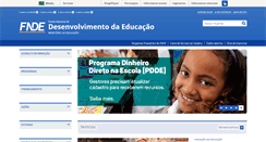 Desktop Screenshot of fnde.gov.br
